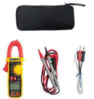 Multimètre à pince True RMS 6420B 600A AC/DC 600V avec testeur de température, fréquence et capacité pour la maintenance et la diagnostic des systèmes électriques