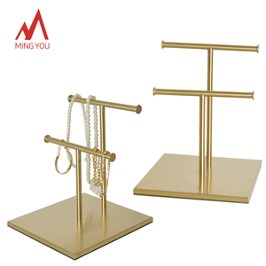 Biểu tượng tùy chỉnh Acrylic Earring chủ hiển thị Stand-treo đồ trang sức bông tai hiển thị với t Bar thiết kế-Acrylic Earring đứng - Product Image 6