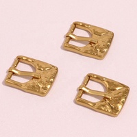 Kancing Logam Kristal Paduan Seng Emas Matte Berhiaskan Rhinestone Bulat Mewah untuk Mantel, Blazer, Jaket