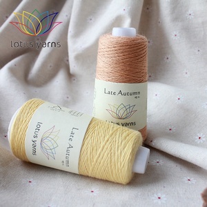 เครื่องถักไหมพรมทรงกรวยขนาดเ<span class=keywords><strong>ล</strong></span>็ก100กรัมผ้าแคชเมียร์ไหมพรมสีผสมสำหรับถักโครเชต์ด้วยมือ - Product Image 1
