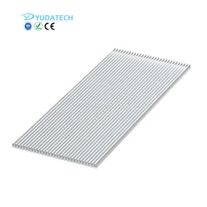 Customized Aluminum Flexible Folded Fin Heatsink Stacked Fin Heatsink For Various Shapes