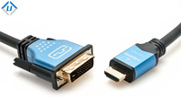 Câble Dvi À Dvi Mâle À Mâle Câble Vidéo Pour Projecteur D'ordinateur