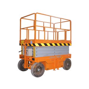 6M 10m 12M 14m nâng chiều cao <span class=keywords><strong>Genie</strong></span> Scissor Lift điện thoại di động Scissor nâng lên cho mái điện tay nâng - Product Image 2
