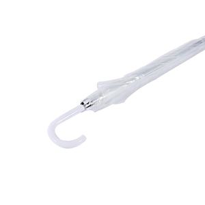 Venta al por mayor recto 23 "* 8 costillas barato claro cúpula jaula burbuja paraguas para la venta - Product Image 4