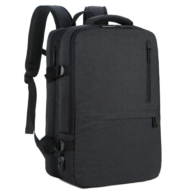 Classic Fashion Computer Backpack Large Capacity Expansion Business Backpack Male and Female Student Bag