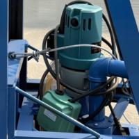 Foreuse de puits d'eau électrique pliable portable, profondeur de forage maximale de 60 m, machine de forage de sol légère pour usage agricole et domestique