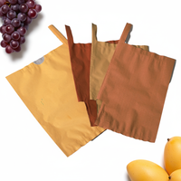 Groothandel Eco-vriendelijke Aseptische Bruine Kraft Papier Fruitbeschermings- en Groeizakken Dubbellaags Waterdicht Waskoating Aanpasbaar