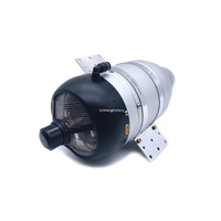Moteur à réaction RC SWIWIN Turbine / Turbojet sans balais avec une poussée de 12 kg, moteur SW120B pour avion RC à essence