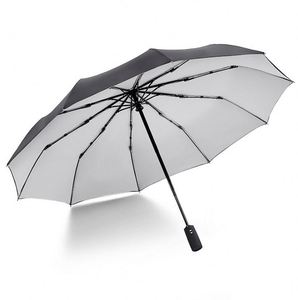 Hot Selling Fully-<b>Automatic</b> Double Layer Windproof 3 Folding Mini Sun <b>Umbrella</b> - Product Image 1