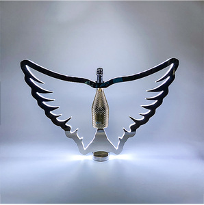 Présentoir à bouteille LED Richshining personnalisé en forme d'aile d'ange, aile de papillon colorée, glorificateur de bouteille de vin LED pour boîte de nuit, mariage, fête - Product Image 4