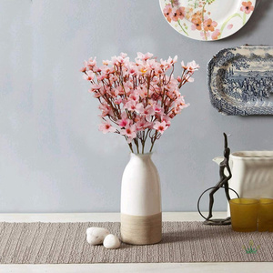 Melocotones artificiales Flores de cerezo Flores de seda para DIY Home Garden Wedding Party Decor en <span class=keywords><strong>rosa</strong></span> para el <span class=keywords><strong>D</strong></span>ía de San Valentín Pascua - Product Image 5