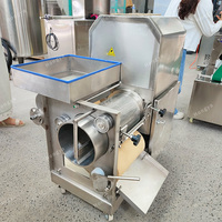 Machine de récolte de viande de poisson entièrement automatique / Machine de séparation et d'élimination des os / Machine à pâte de poisson