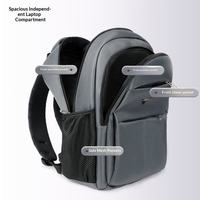 Sac à dos professionnel imperméable pour homme, grande capacité, en tissu Oxford, pour ordinateur portable, idéal pour l'école, les voyages, le travail ou l'université