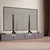 Support de télévision universel pour table, pour écran de 50 à 86 pouces, support de télévision de bureau