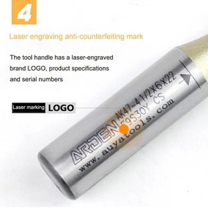 Arden TCT Nén <span class=keywords><strong>Bit</strong></span> Chế Biến Gỗ Đôi Veneer Cắt Hợp Chất Xoắn Ốc <span class=keywords><strong>Router</strong></span> <span class=keywords><strong>Bit</strong></span> Khắc Máy Cắt Công Cụ - Product Image 5