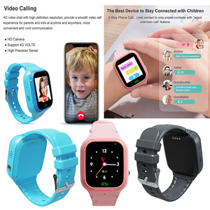 Montre connectée de voyage, avec notification SOS, HD, appel téléphonique, sécurité, pour les enfants et les personnes âgées, nouvelle collection 2020 - Product Image 4