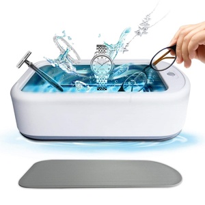 Máquina Portátil de Limpieza de Joyas y Gafas, Limpiador Ultrasónico de Brochas de Maquillaje con Vibración de Alta Frecuencia - Product Image 1