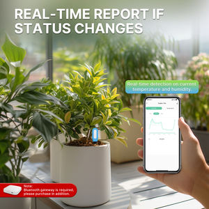 TUYA MOES detektor nirkabel cerdas, Monitor kelembapan tanah dengan Sensor kelembapan dan kelembapan, gigi biru cerdas untuk sistem irigasi tanaman kebun - Product Image 4