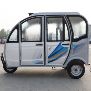 Mini <span class=keywords><strong>coche</strong></span> eléctrico de seis puertas resistente a la intemperie 800W <span class=keywords><strong>Smart</strong></span> New Energy EV triciclo eléctrico con 5 asientos mejor para viajes de corta distancia - Product Image 3