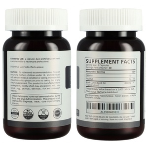 Nuevo Suplemento de Aceite de Semillas Negras para Adultos, Apoya la Salud de la Piel, Cápsulas Herbales de Aceite de Semillas Negras - Product Image 2