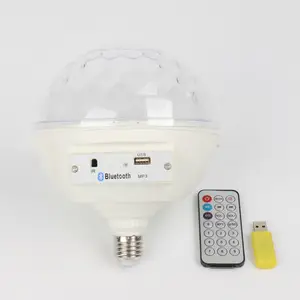 Indoor Party Dekoration RGB Disco Licht E27 LED Crystal Magic Ball mit MP3