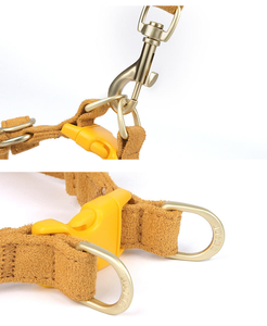 かわいいベストデザイン、軽量で通気性があり、小型犬に適した携帯用ペットハーネス - Product Image 6