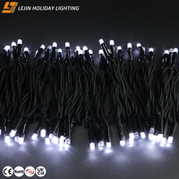 Guirnalda de Luces LED de Alta Calidad Personalizada, Decoración de Hadas Brillantes para Exteriores, IP65 Impermeable, Cable de Cobre y Goma Pura