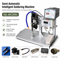 Máquina de Soldadura Inteligente Semiautomática SQ-JDC2001, 2 Modos, Aleación de Aluminio Premium, Cable USB, Máquina para Fabricación de PCB, 150W