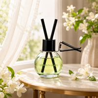 Nouvelle Bouteille de Parfum de Voiture Vide Réutilisable à Clipser 14ml, Diffuseur de Luxe en Verre pour Voiture avec Boîte Personnalisée