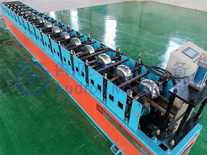 Độ chính xác cao cuộn dây mạ kẽm máng xối máy mạ kẽm nửa vòng cuộn tạo thành máy - Product Image 6