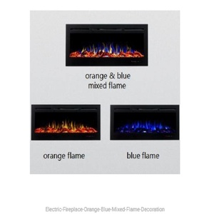 Chimenea Eléctrica Clásica Moderna con Temperatura Ajustable Multillama y Control Inteligente para Uso Doméstico, Comercial y Hotelero - Product Image 6