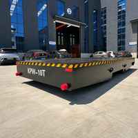 Chariot de transfert électrique sans rail, alimenté par batterie, à plateau plat, pour la manutention de matériaux en usine