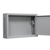 Armoire réseau murale 2U 19 pouces avec porte en verre, rack de serveur, boîtier, fabrication sur mesure CE ISO
