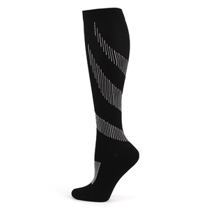 Chaussettes <span class=keywords><strong>de</strong></span> compression <span class=keywords><strong>de</strong></span> basketball sans couture pour femmes et hommes, nouveau style personnalisé, 20-30 mmHg, <span class=keywords><strong>sport</strong></span> - Product Image 5