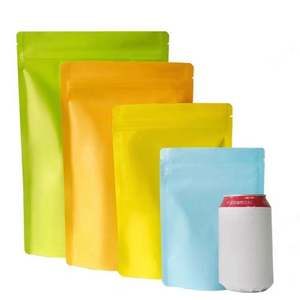 ถุงซิปซิปล็อคแบบสุญญากาศสำหรับอาหารถุงซิปอลูมิเนียมฟอยล์แบบตั้งเปิดปิดได้โลโก้ออกแบบได้ตามต้องการ - Product Image 5