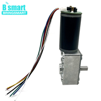 BringSmart Offre Spéciale A58SW31ZYB 12V 24V 5-470RPM DC Moteur d'encodeur à vis sans fin