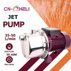 Pompe à jet électrique ZHELI 1,5 kW 2 CV pour usage domestique, irrigation agricole, <span class=keywords><strong>auto</strong></span>-<span class=keywords><strong>amorçante</strong></span> avec sortie 1 pouce basse pression - Product Image 1