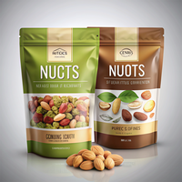 Sachets d'Emballage de Qualité Alimentaire pour Fruits Secs, Noix et Copeaux de Noix de Coco