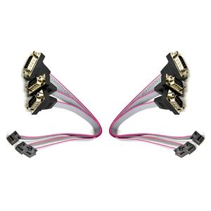 DB9P для IDC10P IDC плоский кабель соединительный кабель пайкой D-SUB Мужской кабель - Product Image 4