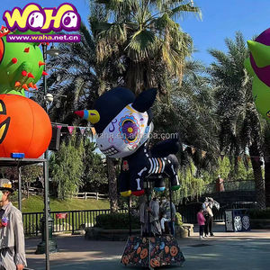 Tête de <span class=keywords><strong>Clown</strong></span> Gonflable Géante pour Halloween, Décoration Personnalisée OEM <span class=keywords><strong>en</strong></span> PVC Imperméable pour Événements Extérieurs et Affichage Commercial - Product Image 4