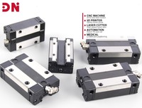 Rail de guidage linéaire à billes HGH20CA 1000 mm avec bloc compatible HGH20 pour machine CNC