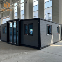 Maison conteneur préfabriquée étanche à assembler facilement, structure modulaire en acier, bureau conteneur maritime