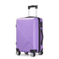 Koowo Prix bon marché ABS PC valise à bagages valise bagages en plastique Voyage chariot sac ensemble