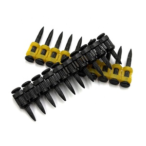 Clavos Comunes de Acero con Cabeza Lisa - Clavos de Fijación Agrupados para Estructuras de Hormigón, Clavos de Gas con Punta de Bala - Product Image 2