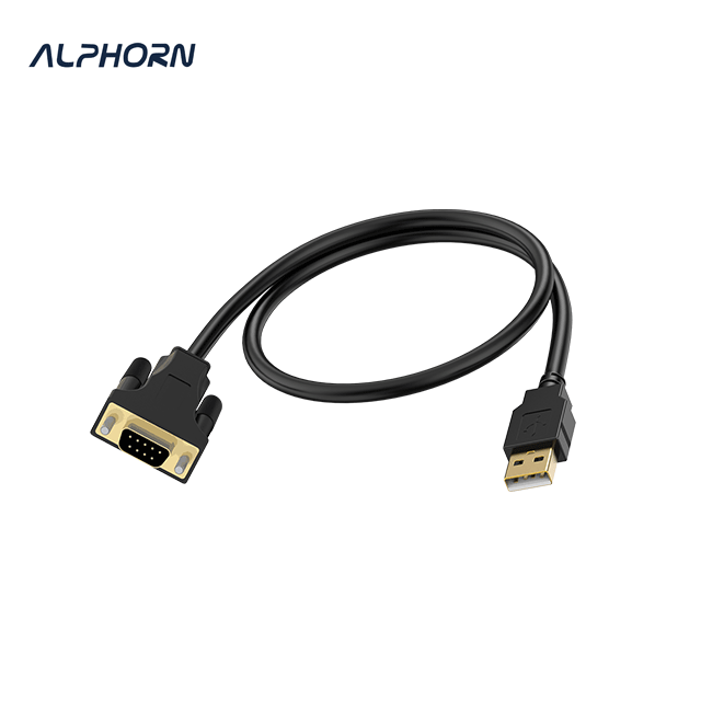 OEM High Quality FTDI USB to DB9 RS232 Serial Cable Male to Male Adapter