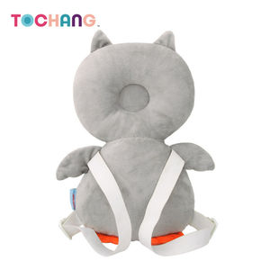 Coussin de Protection pour la tête de bébé, nouveau, coussin pour appui-tête Anti-chute, pour le cou, avec des ailes mignonnes, sac à dos de literie, utile - Product Image 5