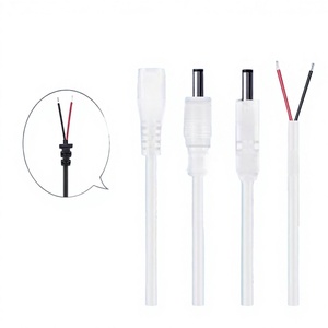 Cable <span class=keywords><strong>de</strong></span> alimentación CC Bold 075 Square, con conector macho 5525 para monitorización y conector macho 5521, <span class=keywords><strong>de</strong></span> Nylon 66 para <span class=keywords><strong>aislamiento</strong></span> 94V-0, <span class=keywords><strong>de</strong></span> 10cm a 3m, envío el mismo día. - Product Image 1