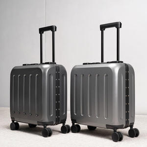 Valise à roulettes Yongsheng en aluminium, 18 pouces, 20 pouces, résistante aux chocs, roues pivotantes silencieuses, pour voyages d'affaires - Product Image 4