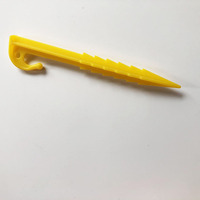 Piquets de Camping en plastique, 10 pièces, 14.5CM, accessoires de plage, piquet de jardin, piquet de vase en plastique