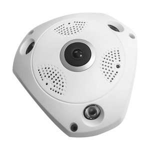 Telecamera di sorveglianza Wi-Fi 360 con visione notturna, rilevamento del movimento e audio bidirezionale, ideale per la sicurezza domestica. - Product Image 1